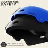 OutdoorMaster Skateboard Cycling Helmet - Two Removable Liners Ventilation Multi-Sport Scooter Roller Skate Inline Skating for Kids, Youth & Adults - L - Deep Blue view 2