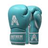 Anthem Athletics Stormbringer Full Grain Leather Boxing Gloves 16 oz Men & Women Muay Thai Gloves Kickboxing Gloves Available As 12 oz 14 oz or 16 oz Boxing Gloves - Iconic Tiffany - 12 oz. view 1