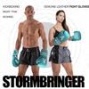 Anthem Athletics Stormbringer Full Grain Leather Boxing Gloves 16 oz Men & Women Muay Thai Gloves Kickboxing Gloves Available As 12 oz 14 oz or 16 oz Boxing Gloves - Iconic Tiffany - 12 oz. view 2