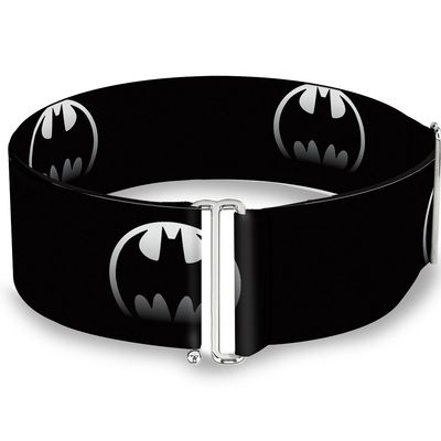 Belt Women's Cinch Bat Signal 4 Black Silver Fade 28 to 52 Inches
