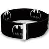 Belt Women's Cinch Bat Signal 4 Black Silver Fade 28 to 52 Inches view 1