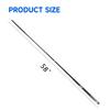 GSE Games & Sports Expert 58" 2-Piece Fiberglass Graphite Composite Billiard Pool Cue Stick for Men/Women, Billiard Cue Stick for House or Commercial/Bar Use (Grey, 18 Oz) view 4