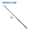 GSE Games & Sports Expert 58" 2-Piece Fiberglass Graphite Composite Billiard Pool Cue Stick for Men/Women, Billiard Cue Stick for House or Commercial/Bar Use (Black, 19 Oz) view 4
