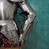 THENAUTICALMART Medieval Knight Suit of Templar Toledo Armor Combat Full Body Armour Suit-Stand (Carbon-Steel) view 4