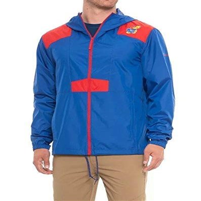 Columbia Kansas Jayhawks Sportswear Collegiate Flashback Jacket (Medium)