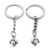 1 Item Metal Keychain Keyring Key Tags Chains Rings Jewelry Bag Charms F8MY4 Crab view 1