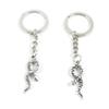 1 Item Metal Keychain Keyring Key Tags Chains Rings Jewelry Bag Charms D3DE1 Snake view 1