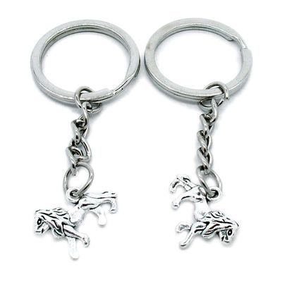 50 Items Metal Keychain Keyring Key Tags Chains Rings Jewelry Bag Charms H4IP9 Lion King Leo