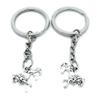 50 Items Metal Keychain Keyring Key Tags Chains Rings Jewelry Bag Charms H4IP9 Lion King Leo view 1