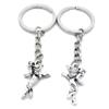 1 Item Metal Keychain Keyring Key Tags Chains Rings Jewelry Bag Charms G1MU8 Elf Fairy Angel view 1
