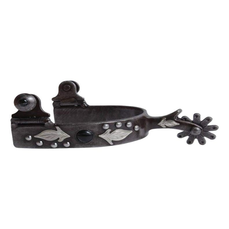 Professionals Choice Youth Black Feather Spur Black Youth
