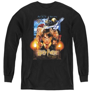 Harry Potter Youth Long Sleeve T Shirt, X-Large Black