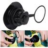 Alomejor Air Inflation Valvecover TPU Nozzle Octagonal Valve for Inflatable Raft Boat Kayak(Black) view 3
