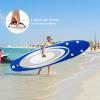 Goplus Inflatable Stand Up Paddle Board, 10FT/10.5FT/11FT SUP with Accessory Pack, Adjustable Paddle, Carry Bag, Fin, Hand Pump, Leash, Repair Kit (Navy, 10 FT) view 4