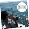 Foldable Bait Cast Mesh Net Portable Fishing Landing Net Shrimp Cage for Fish Lobster Prawn Minnow Crayfish Crab with Hand Rope Floating Circle view 2