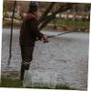 Foldable Bait Cast Mesh Net Portable Fishing Landing Net Shrimp Cage for Fish Lobster Prawn Minnow Crayfish Crab with Hand Rope Floating Circle view 3