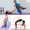 SkiBeaut Yoga Grips Non Slip Socks Pilates Anti Skid Sticky Grippers Ballet Barre Socks for Women 3 Pairs US Women size 5-8 view 3