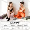 SkiBeaut Yoga Grips Non Slip Socks Pilates Anti Skid Sticky Grippers Ballet Barre Socks for Women 3 Pairs US Women size 5-8 view 4