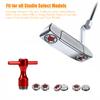 ROYMADE Golf Putter Weights 2pcs 5g/10g/15g/20g/25g/30g/35g/40g/45g with Red Wrench Kit Replace for Scotty Cameron Putters view 3