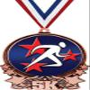 5K Medals, 3" Abstract Running Medal, Great 5K Running Medal Awards Bronze 50 Pack Prime view 1