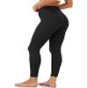 Colorfulkoala Women's Buttery Soft High Waisted Yoga Pants 7/8 Length Leggings (S, Black) view 4