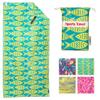 4Monster Microfiber Beach Towel Quick Dry,Super Absorbent Lightweight Travel Towel for Swimmers, Sand Free Camping Towel, Beach Towels for Pool,Swim,Water Sports,Yoga view 1