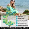 4Monster Microfiber Beach Towel Quick Dry,Super Absorbent Lightweight Travel Towel for Swimmers, Sand Free Camping Towel, Beach Towels for Pool,Swim,Water Sports,Yoga view 2
