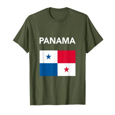 Panama Flag T-Shirt Panamanian Flag Tee Shirt T-Shirt
