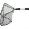 Fishing Landing Net with Telescoping Pole Fishing Net Freshwater Fishing Net for Pond, Handle Full Extended to 50 Inches view 2