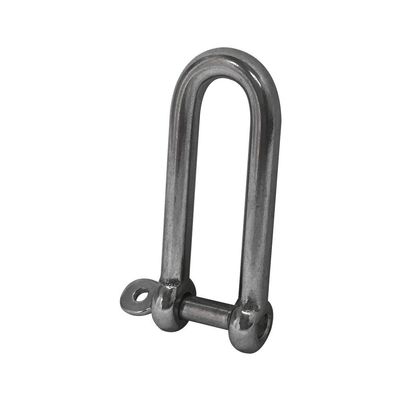 1/4" Boat Marine Stainless Steel Eye Screw Pin Chain Long D Shackle Sailing Rigging