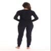 Just Love Women's Thermal Underwear Pajamas Set 95862-NVY-3X Navy view 3