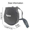 HipierFx Rock Climbing Chalk Bag with Belt Zipper Pocket and Adjustable Strap for Bouldering Weightlifting Powerlifting Gym Workout Lifting Crossfit view 2
