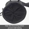 HipierFx Rock Climbing Chalk Bag with Belt Zipper Pocket and Adjustable Strap for Bouldering Weightlifting Powerlifting Gym Workout Lifting Crossfit view 4