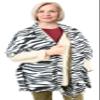 Soft Polar Fleece Fringed Pashmina Shawl Wrap Shoulder Winter Scarf with Pockets view 1
