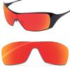 Tintart Performance Replacement Lenses Compatible with Oakley Dart Polycarbonate Polarized Etched-Fire Red view 1