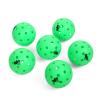 SB Pickleball Balls 6 Pack | USAPA Approved for Professional Tournament Play | Supra-40 Holes Outdoor Pickleball | Neon Green | Hard Bounce | Pickle Balls view 1