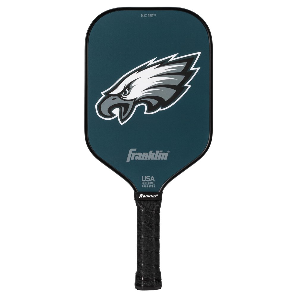 Franklin Sports NFL Philadelphia Eagles Pickleball Paddle - Pickleball X - Polypropylene Core, Team Logo - NFL Official Licensed Product