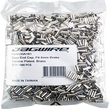 Jagwire Unisex Adult's Cable Tips, Chrome, One Size