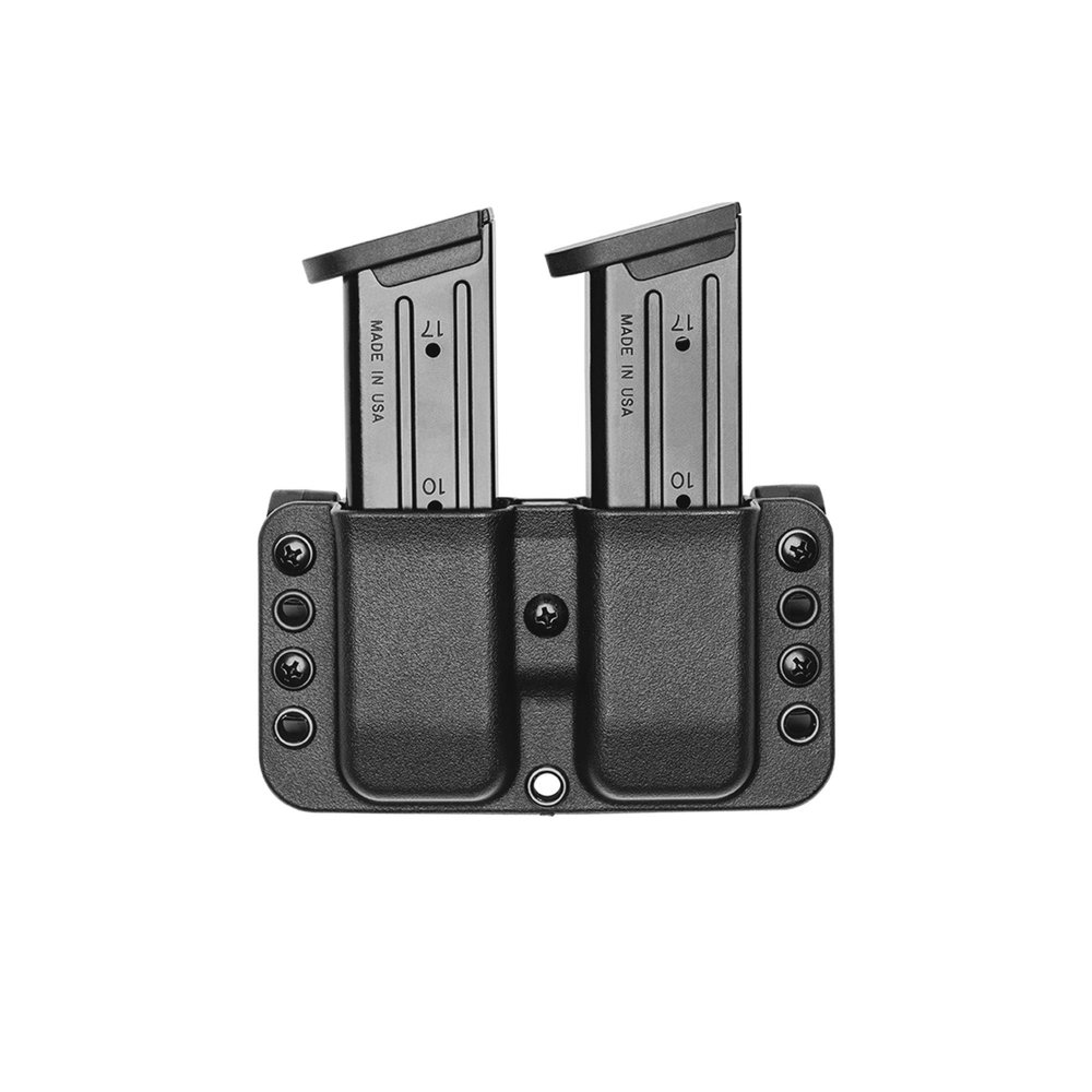 OWB Double Mag Pouch for Glock 43 (Does Not Fit Glock 43X) - USA Made - Total Eclipse Double Mag Pouch by Blade-Tech Holsters