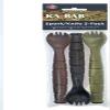 KA-BAR FIELD KIT SPORK/KNIFE - 3 Pac with 1 OD Green - 1 Black - and 1 Dark Brown view 2