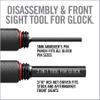 Real Avid 2-in-1 Tool for Glock Handguns, Includes Front Sight Tool & Disassembly Tool, Compatible with Glock 19, 17, 43, 26, 22, 48 & More view 4