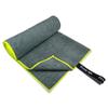 Flow Microfiber Quick Dry Swim Towel - Pool Towels for Competitive Swimming and Other Water Sports with Medium and Large Options Available (Gray, Medium (47 x 20)) view 3