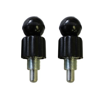 Ader Pop Pin w/Nut & Turn Knob, 3/8 (4pcs)