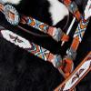 Showman Beaded Thunderbird 4 Piece Headstall, Breast Collar & Wither Strap Set view 4