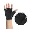 Luwint Kids Fingerless Workout Gloves - Anti-Slip Fitness Mitten for Children Cycling Yoga Weightlifting, 1 Pair view 2