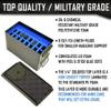 MY CASE BUILDER 24 Pistol Magazine Foam Insert | Ammunition Mag Storage | or .50 Caliber Ammo Cans | 3 Piece Set Pre-Cut Military Grade Polyethylene Foam (Ammo Can Not Included) view 2