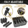5 Pistol 12 Magazine Storage Foam Insert for Seahorse SE-630 Case - 2 Piece Set Pre-cut Military Grade Polyethylene Foam Base Insert and Lid Liner (Case Not Included) view 3