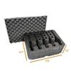 5 Pistol 12 Magazine Storage Foam Insert for Seahorse SE-630 Case - 2 Piece Set Pre-cut Military Grade Polyethylene Foam Base Insert and Lid Liner (Case Not Included) view 4