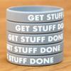 SayitBands Fifty (50) Get Stuff DOne (1) Wristband Bracelets view 2