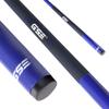 GSE Games & Sports Expert 58" 2-Piece Fiberglass Graphite Composite Billiard Pool Cue Stick for Men/Women, Billiard Cue Stick for House or Commercial/Bar Use (Blue, 18 Oz) view 1